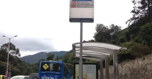 PARADERO SITP SEMINARIO CONCILIAR DE BOGOTA  343A00